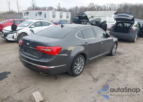 2014 Kia Cadenza Premium from USA, damaged, VIN KNALN4D77E5122780